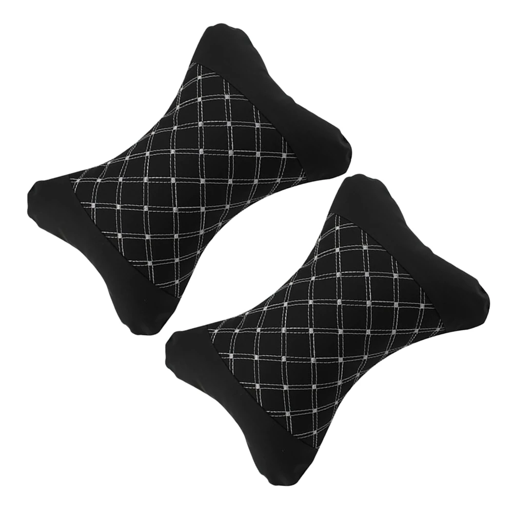 1 Pair Car Headrests Auto Seat Head Pillow Neck Bone Cushion Car Pillow Replacement for Four Seasons (White Line)
1 Pair Car Headrests Auto Seat Head Pillow Neck Bone Cushion Car Pillow Replacement for Four Seasons (White Line)