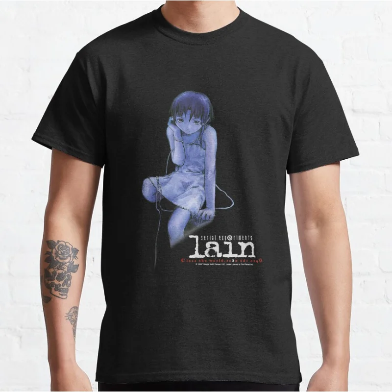 Serial experiments lain sci fi anime cyberpunk manga Graphic T Shirts large size Adult tops S-6XL
Serial experiments lain sci fi anime cyberpunk manga Graphic T Shirts large size Adult tops S-6XL