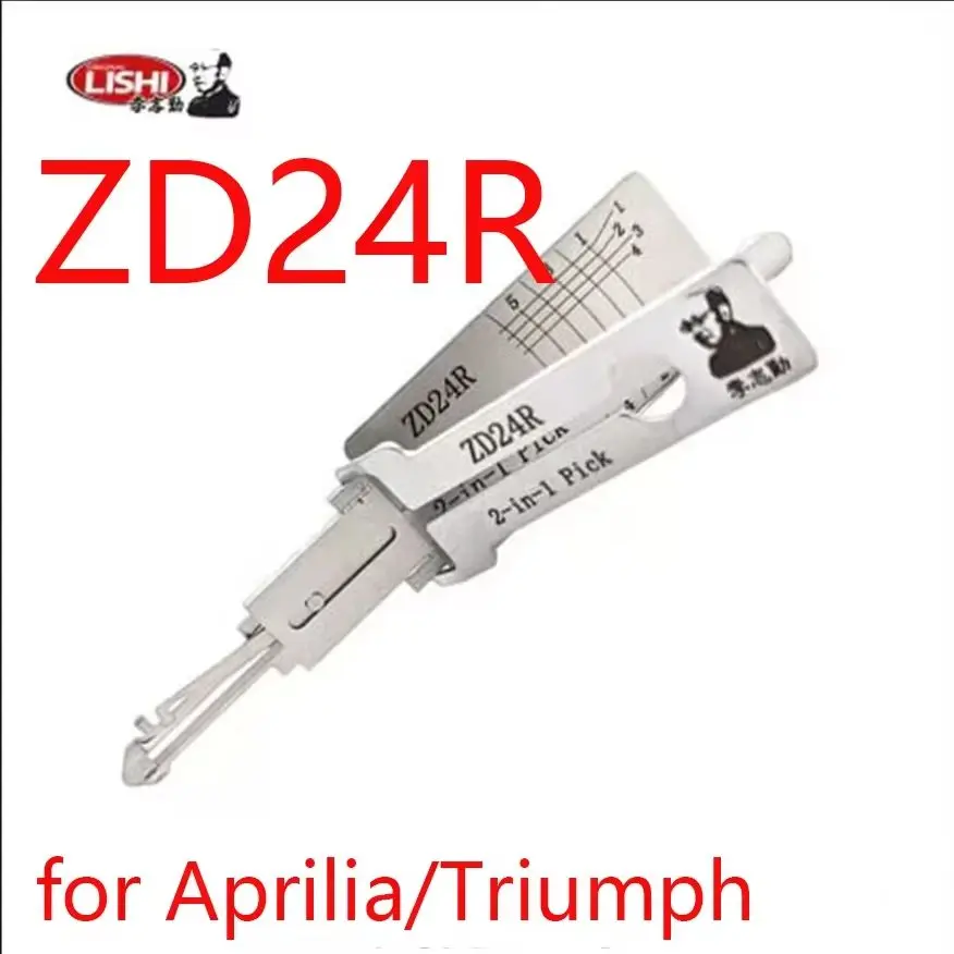 2026 Lishi 2-in-1 Pick/Decoder ZD24R Locksmith Tool for Aprilia Triumph MV Agusta Zadi TMC1 X270 Motorcycle Key Making Equipment
2026 Lishi 2-in-1 Pick/Decoder ZD24R Locksmith Tool for Aprilia Triumph MV Agusta Zadi TMC1 X270 Motorcycle Key Making Equipment