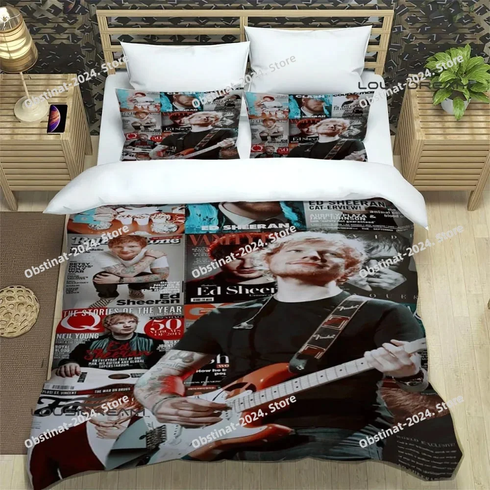 Singer Ed Sheeran printed Bedding Sets exquisite supplies set duvet cover bed comforter set bedding set luxury birthday gift
Singer Ed Sheeran printed Bedding Sets exquisite supplies set duvet cover bed comforter set bedding set luxury birthday gift