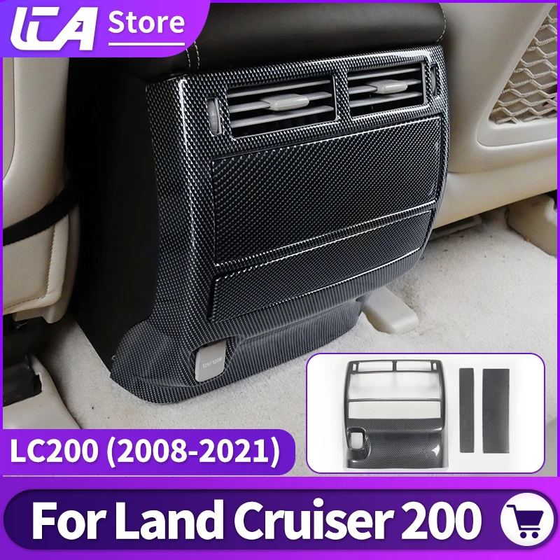 Armrest Box Kickplate Suitable for 2008-2021 Land Cruiser 200 Rear Air Outlet Decoration Panel LC200 Modification Accessories
Armrest Box Kickplate Suitable for 2008-2021 Land Cruiser 200 Rear Air Outlet Decoration Panel LC200 Modification Accessories