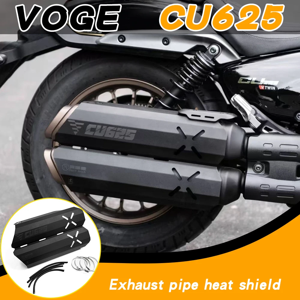 For VOGE CU625 modified exhaust pipe heat shield, muffler tailpipe protective cover, decorative guard plate, protective cover
For VOGE CU625 modified exhaust pipe heat shield, muffler tailpipe protective cover, decorative guard plate, protective cover