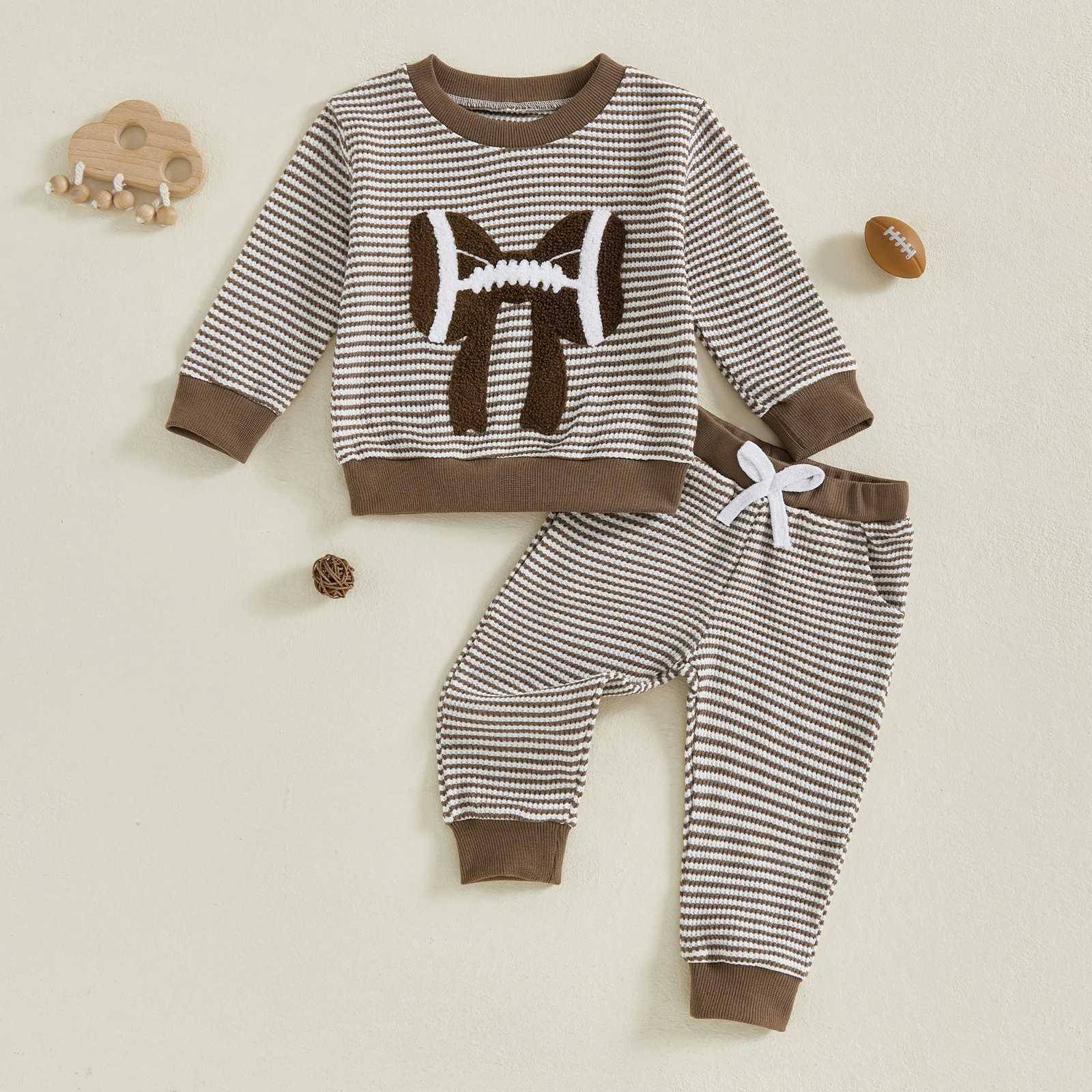 2025-05-22 Lioraitiin Toddler Baby Girls Autumn Pants Sets Rugby Bow Embroidery Long Sleeve Tops Striped Pants Set
2025-05-22 Lioraitiin Toddler Baby Girls Autumn Pants Sets Rugby Bow Embroidery Long Sleeve Tops Striped Pants Set