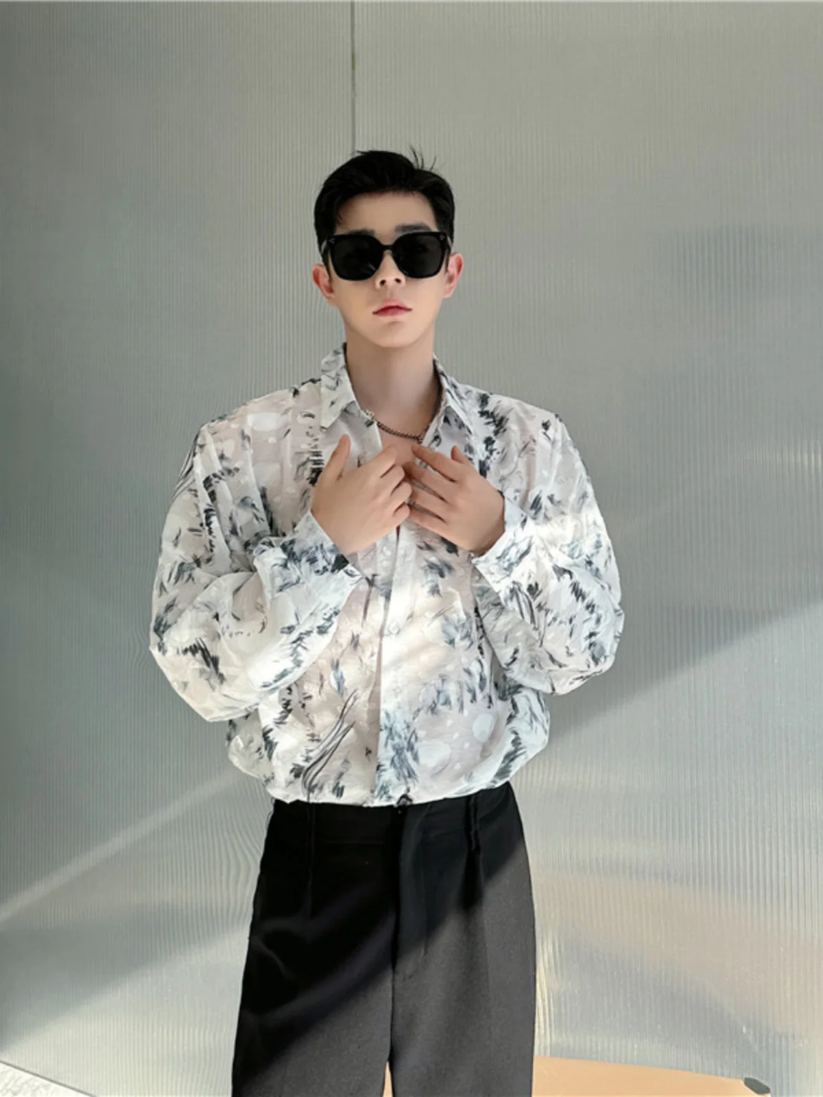 Новый китайский Sle Long Sve irt, мужская мода, свободная повседневная защита от солнца, тонкий дизайн, мужская сумка из полиэстера irt...
Новый китайский Sle Long Sve irt, мужская мода, свободная повседневная защита от солнца, тонкий дизайн, мужская сумка из полиэстера irt...