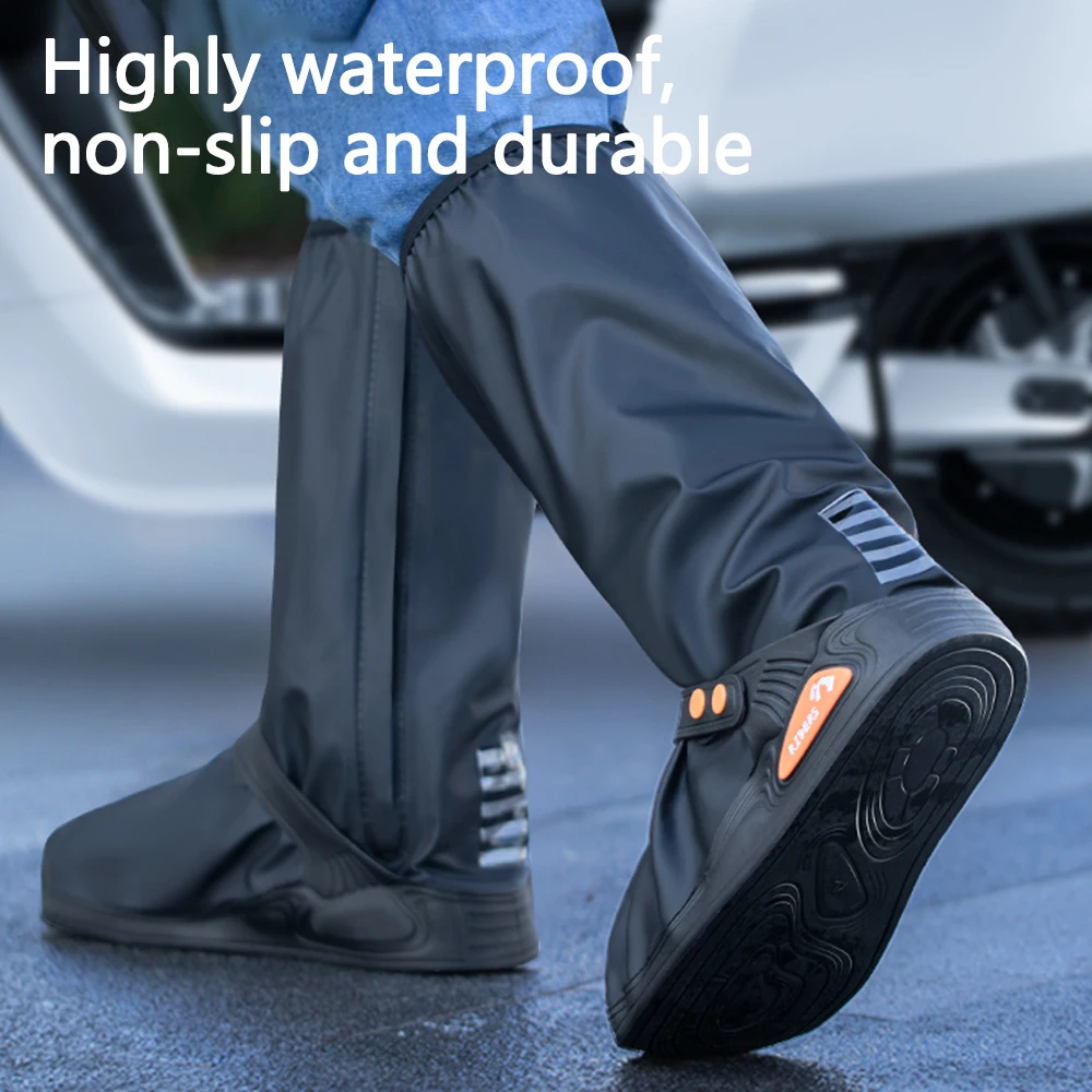 Reusable Motorcycle Scooter Dirt Bike Rain Shoes Cover Non-Slip Boot Covers Unisex Bicycle Shoes Protectors For Rainy Snowy Day
Reusable Motorcycle Scooter Dirt Bike Rain Shoes Cover Non-Slip Boot Covers Unisex Bicycle Shoes Protectors For Rainy Snowy Day