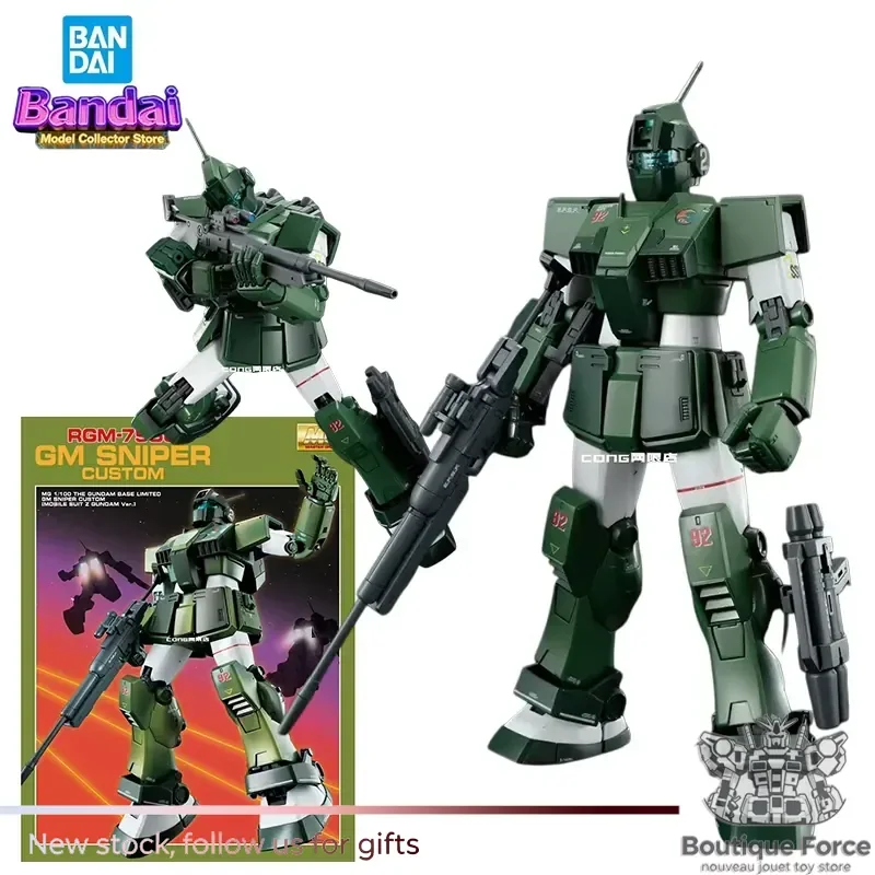 Bandai Gundam Base MG 1/100 GM Sniper Custom Action Figure Anime Model Kit Official Licensed THE GUNDAM BASE LIMITED Edition
Bandai Gundam Base MG 1/100 GM Sniper Custom Action Figure Anime Model Kit Official Licensed THE GUNDAM BASE LIMITED Edition