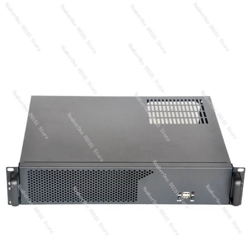 2U350 Industrial Control Chassis 2U Server Chassis Industrial Rack-Mounted MATX Motherboard Slot Recording KTV Monitoring