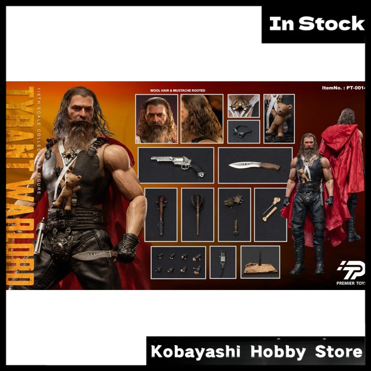 In Stock Genuine Premier Toys PT-0014 Immortan Joe Mad Max Fury Road Double Heads 1/6 Scale Action Figure
In Stock Genuine Premier Toys PT-0014 Immortan Joe Mad Max Fury Road Double Heads 1/6 Scale Action Figure