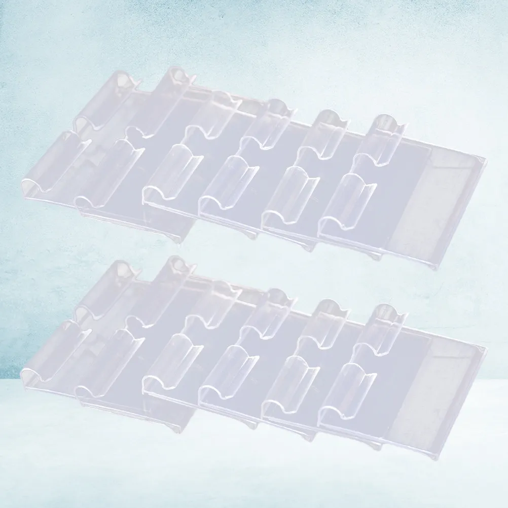 36Pcs 4.2x8cm Transparent PVC Price Tags Clear Plastic Label Holders for Supermarket Retail Store Shelf Display Easy Clip on
36Pcs 4.2x8cm Transparent PVC Price Tags Clear Plastic Label Holders for Supermarket Retail Store Shelf Display Easy Clip on