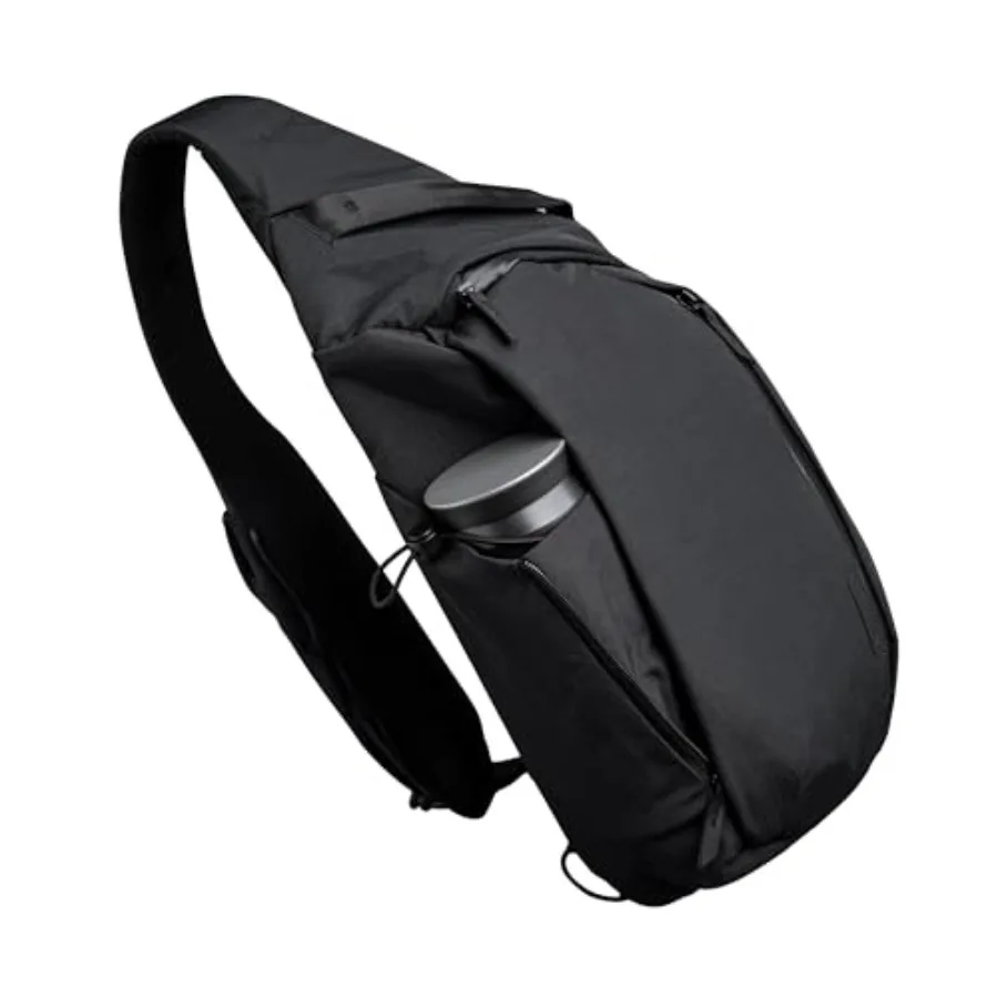 Metro Crossbody Left Shoulder 7.5L for daily commute 210D black nylon lightweight, water-resistant, YKK zipper, expandable wate
Metro Crossbody Left Shoulder 7.5L for daily commute 210D black nylon lightweight, water-resistant, YKK zipper, expandable wate