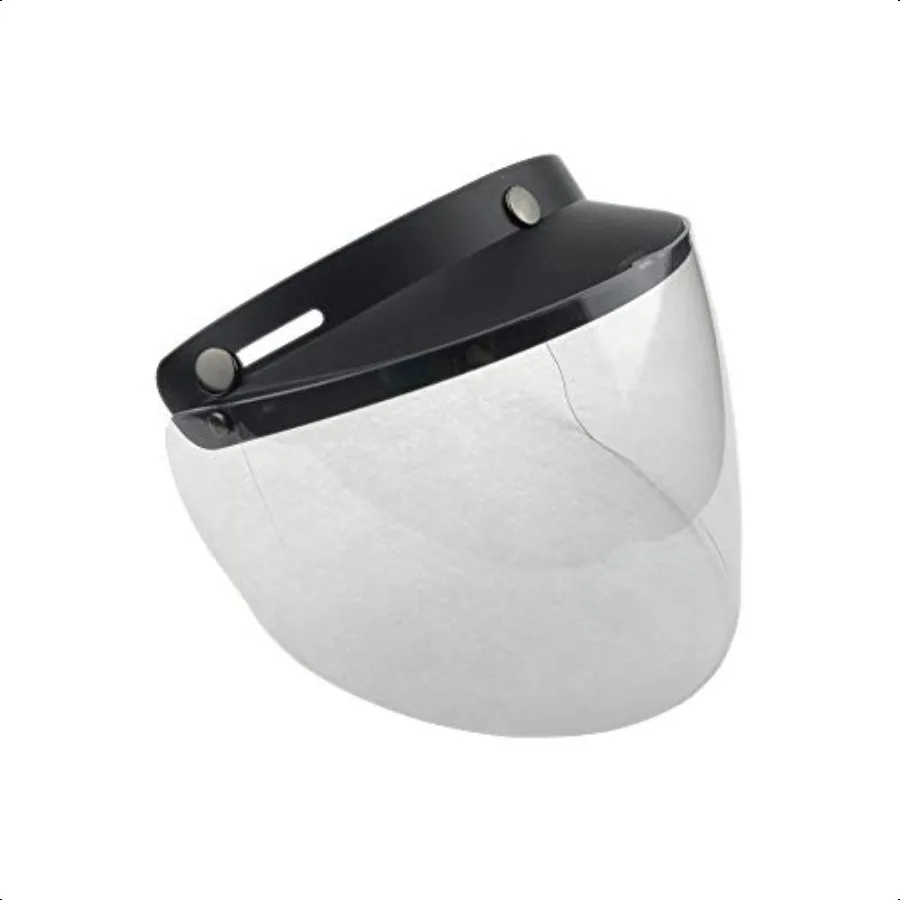 Standard 3Snap Button Universal Visor for Open Face Motorcycle Helmet Wind Shield Flip Up Down Clear
Standard 3Snap Button Universal Visor for Open Face Motorcycle Helmet Wind Shield Flip Up Down Clear