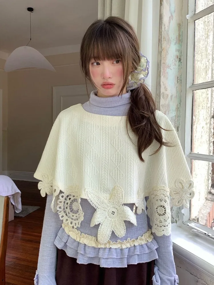 2000-е годы Корейский осенне-зимний женский эстетический модный милый пуловер Милый свитер Элегантный трикотаж большого размера Дизайнерский шикарный кокетка
2000-е годы Корейский осенне-зимний женский эстетический модный милый пуловер Милый свитер Элегантный трикотаж большого размера Дизайнерский шикарный кокетка