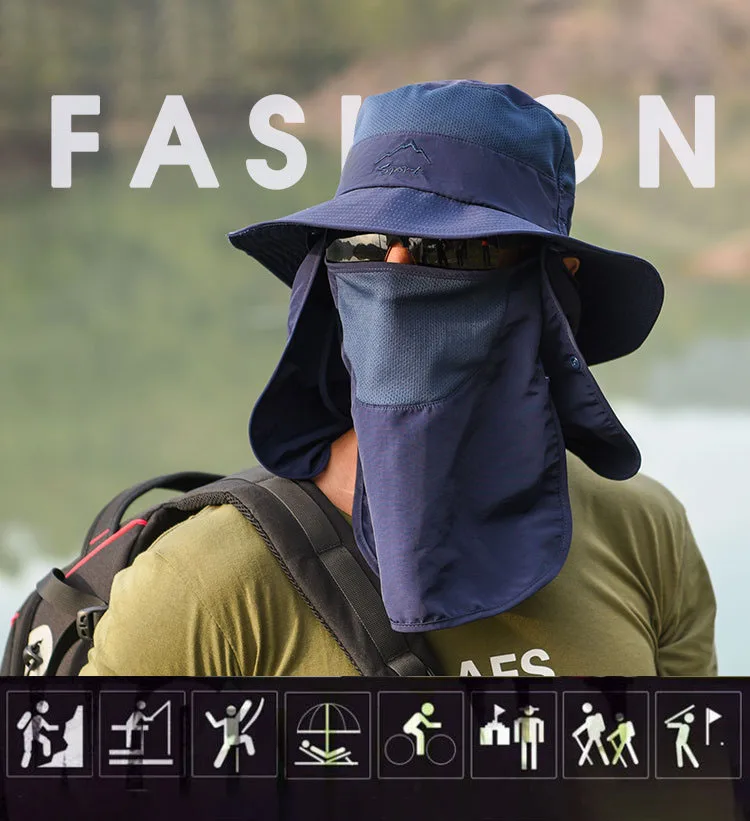 Summer Sun Hats UV Protection Outdoor Hunting Fishing Cap for Men Women Hiking Camping Visor Bucket Hat Removable Fisherman Hat
Summer Sun Hats UV Protection Outdoor Hunting Fishing Cap for Men Women Hiking Camping Visor Bucket Hat Removable Fisherman Hat