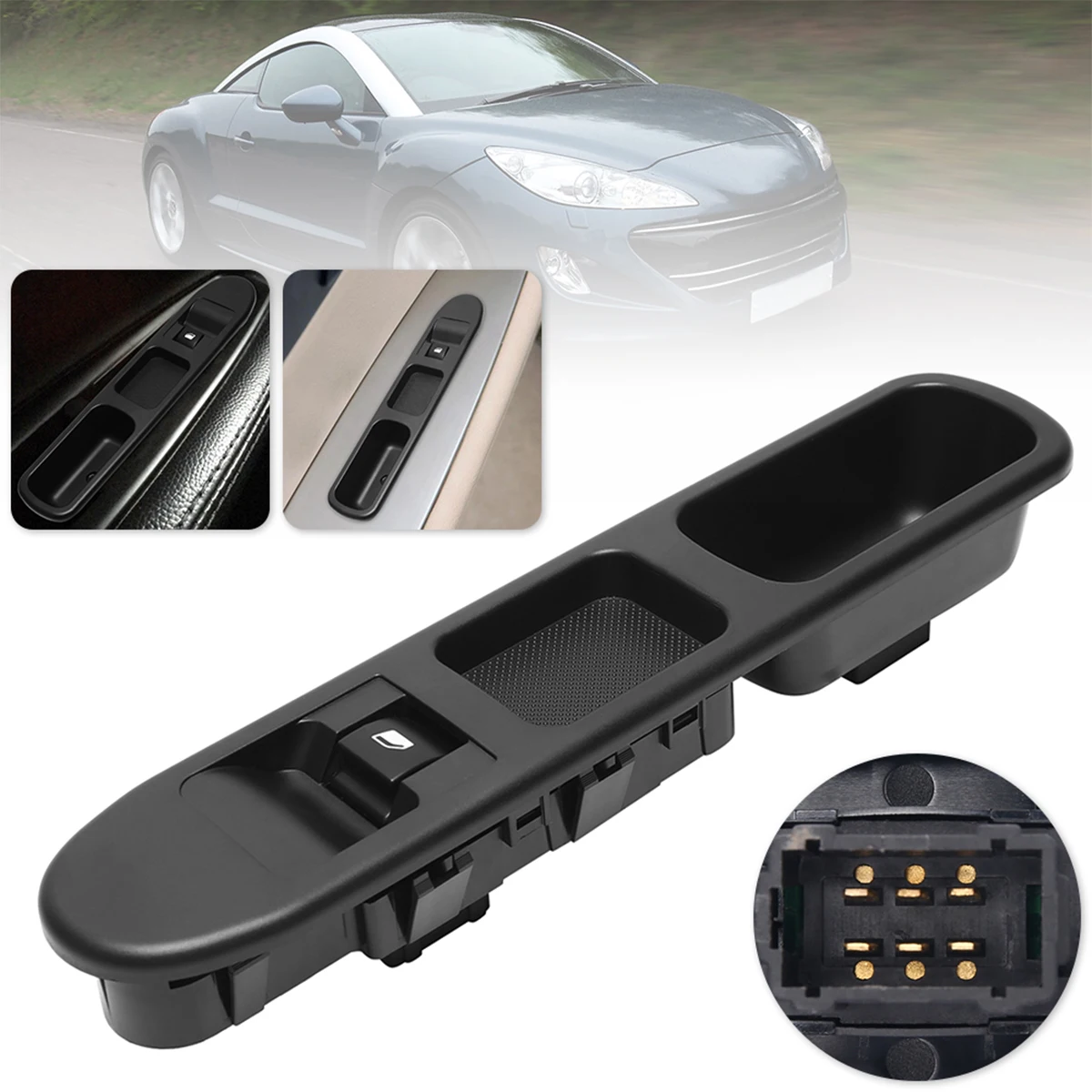 6 Pin Front Passenger Side Electric Power Window Control Switch For 207 2006-2018 6554.QK Stable Electric Window Lifter Switch
6 Pin Front Passenger Side Electric Power Window Control Switch For 207 2006-2018 6554.QK Stable Electric Window Lifter Switch