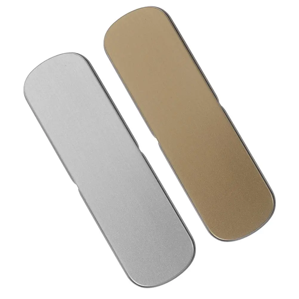 2Pcs Metal Box Pencil Case Gold Metal Pencil Case Silver Durable Pen Holder Makeup Brush Organizer Storage Solution
2Pcs Metal Box Pencil Case Gold Metal Pencil Case Silver Durable Pen Holder Makeup Brush Organizer Storage Solution