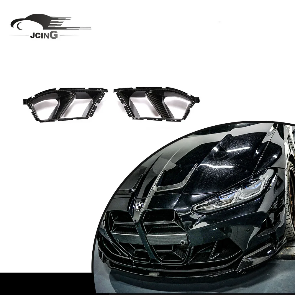 Factory OEM Dry Carbon Fiber Air Inlet Set Trim Vent Cover Fender Vents For BMW G80 M3 G82 G83 M4 2021 2022
Factory OEM Dry Carbon Fiber Air Inlet Set Trim Vent Cover Fender Vents For BMW G80 M3 G82 G83 M4 2021 2022