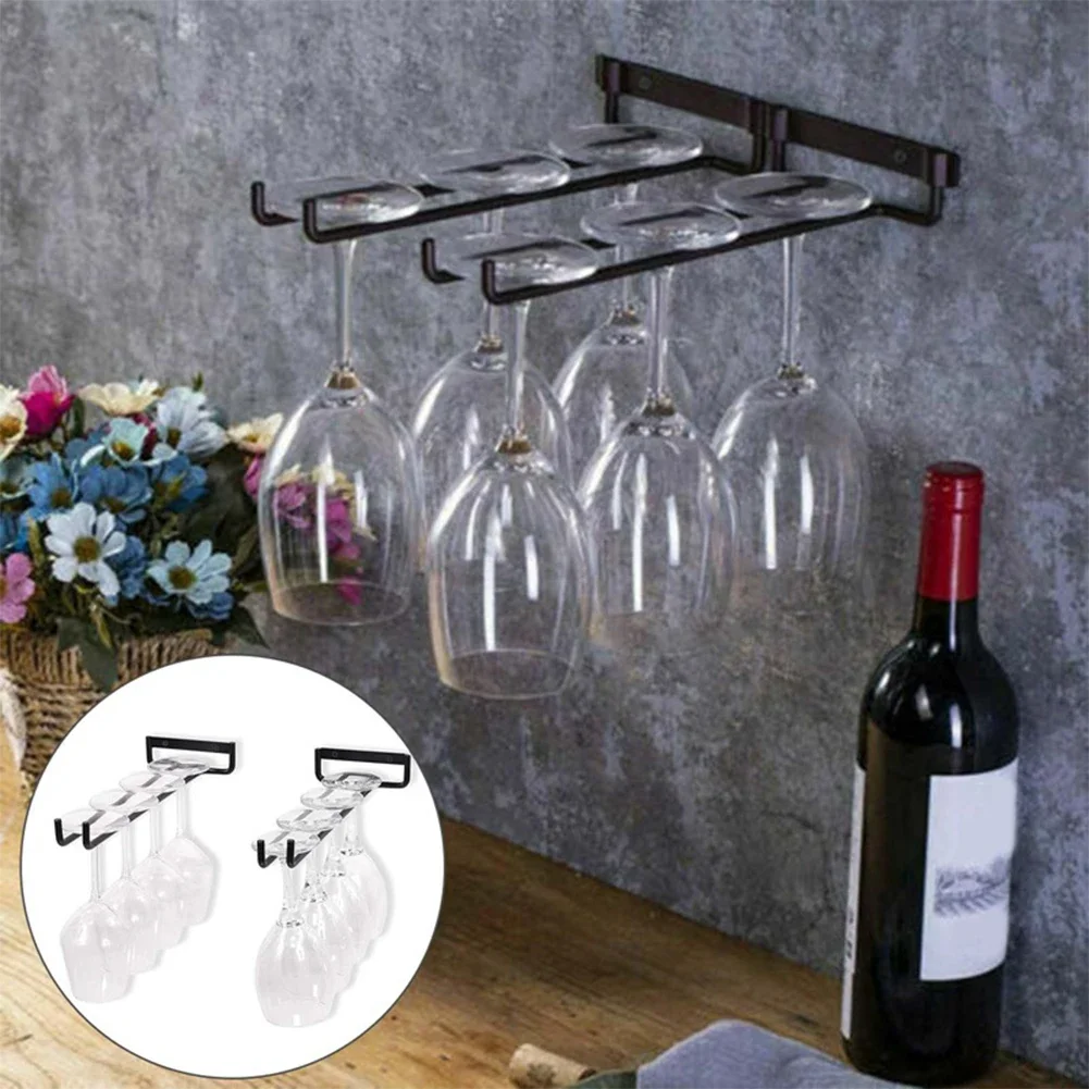30cm Iron Wine Cups Rack Glass Holder Hanging Bar Hanger Shelf For Kitchen Bar Accessories Home Storage Organization
30cm Iron Wine Cups Rack Glass Holder Hanging Bar Hanger Shelf For Kitchen Bar Accessories Home Storage Organization