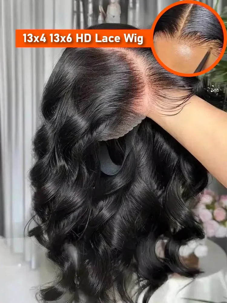 40 42 Inch 250% Wear And Go Glueless Wigs Body Wave Human Hair Wigs Thick Density Soft Bouncy Human Hair Material Popular 13x4 13x6 HD Lace Frontal Wigs Handmade Natural Baby Hair Design Glueless Friendly Wear Durable Styling Human Hair Wig
40 42 Inch 250% Wear And Go Glueless Wigs Body Wave Human Hair Wigs Thick Density Soft Bouncy Human Hair Material Popular 13x4 13x6 HD Lace Frontal Wigs Handmade Natural Baby Hair Design Glueless Friendly Wear Durable Styling Human Hair Wig