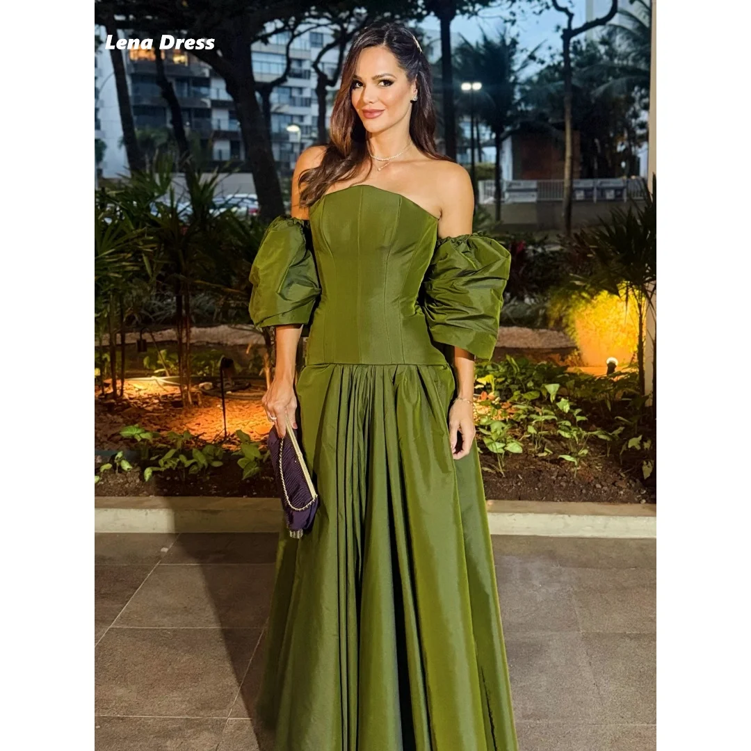 Lena Green Prom Luxury Dress Custom Made Luxurious Women's Evening Dresses Luxury 2025 Robe Soiree Off-shoulder Satin Cloth Gown
Lena Green Prom Luxury Dress Custom Made Luxurious Women's Evening Dresses Luxury 2025 Robe Soiree Off-shoulder Satin Cloth Gown