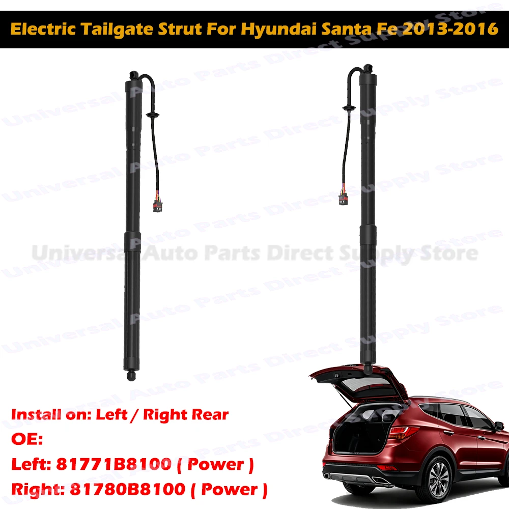 Electric Power Tailgate Lift Strut 81770B8100 81780B8100 Rear Liftgate Shock Support For Hyundai Grand Santa Fe DM 2013-2018
Electric Power Tailgate Lift Strut 81770B8100 81780B8100 Rear Liftgate Shock Support For Hyundai Grand Santa Fe DM 2013-2018