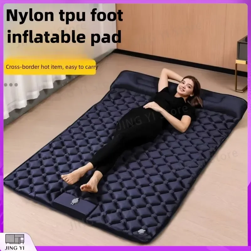 Outdoor Automatic Inflatable Sleeping Pad TPU Diamond Pattern Camping Mattress with Built-in Pillow Portable Air Cushion for
Outdoor Automatic Inflatable Sleeping Pad TPU Diamond Pattern Camping Mattress with Built-in Pillow Portable Air Cushion for