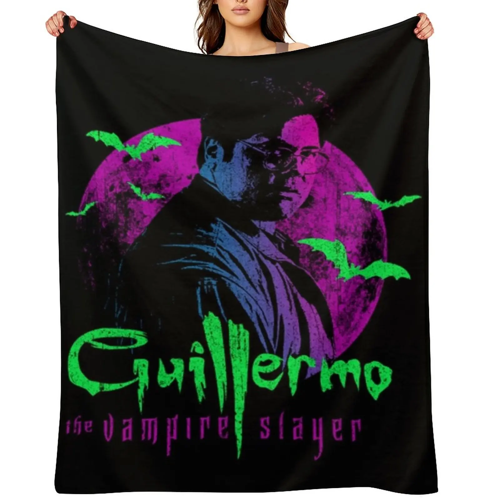 Guillermo the Vampire Slayer T-Shirt Throw Blanket Baby warm for winter Luxury Brand Sleeping Bag Blankets
Guillermo the Vampire Slayer T-Shirt Throw Blanket Baby warm for winter Luxury Brand Sleeping Bag Blankets