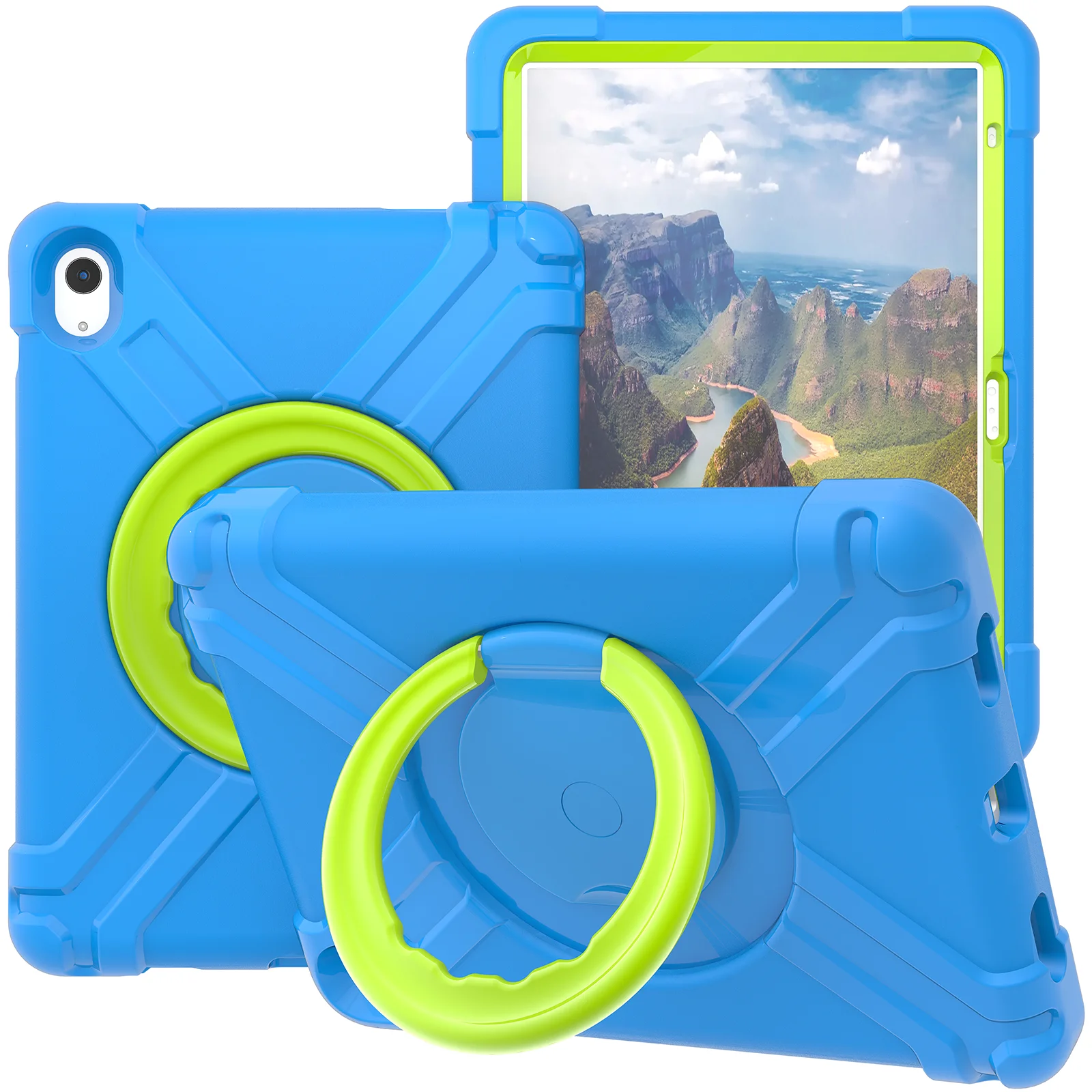 360° Rotation Case For iPad 10.9 2022 10th Generation Model A2757 A2777 A2696 Funda Stand Cover EVA PC With Portable Handle Grip
360° Rotation Case For iPad 10.9 2022 10th Generation Model A2757 A2777 A2696 Funda Stand Cover EVA PC With Portable Handle Grip