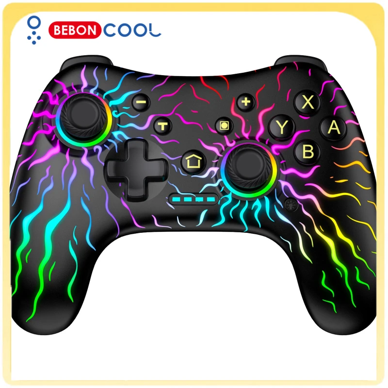 Beboncool Switch Controller for Nintendo Switch Pro/Lite/OLED/PC/IOS/Android Wireless Switch Pro Controller
Beboncool Switch Controller for Nintendo Switch Pro/Lite/OLED/PC/IOS/Android Wireless Switch Pro Controller