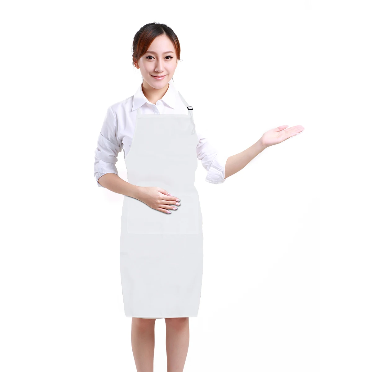 2 Pockets Adjustable Apron Two-pocket Bib Chef Commercial Easy to Clean Kitchen Aprons with Cafe
2 Pockets Adjustable Apron Two-pocket Bib Chef Commercial Easy to Clean Kitchen Aprons with Cafe