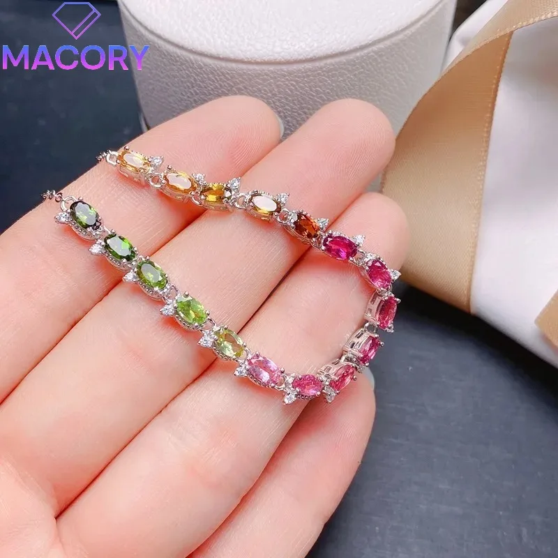Silver natural tourmaline bracelet female 925 silver jewelry certification Christmas luxury jewelry bracelet new jewelry
Silver natural tourmaline bracelet female 925 silver jewelry certification Christmas luxury jewelry bracelet new jewelry