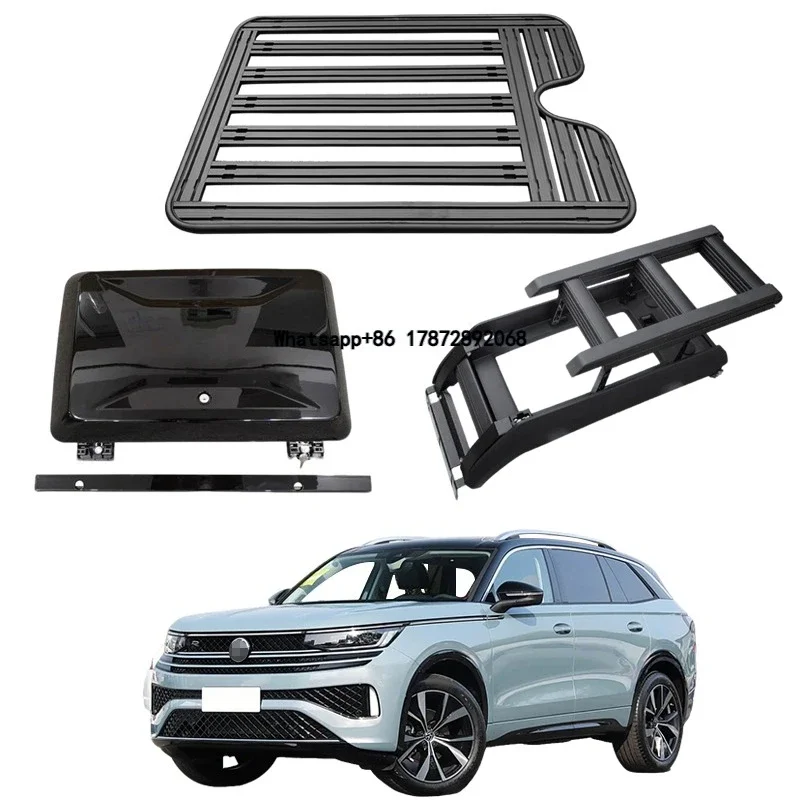 Guality Aluminum Car Roof Cargo Luggage Roof Rack Side Ladder Side Box for for VW Tavendor 2023 2024+
Guality Aluminum Car Roof Cargo Luggage Roof Rack Side Ladder Side Box for for VW Tavendor 2023 2024+