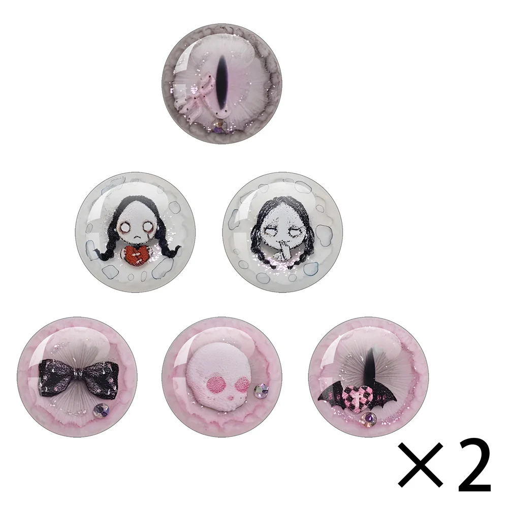 Милый стиль Y2K, стеклянный чип для глаз, круглый кабошон, 10 мм-40 мм, игрушка ручной работы для девочек, клей для глаз, зрачок, сделай сам, аксессуар для куклы BJD Blyth
Милый стиль Y2K, стеклянный чип для глаз, круглый кабошон, 10 мм-40 мм, игрушка ручной работы для девочек, клей для глаз, зрачок, сделай сам, аксессуар для куклы BJD Blyth