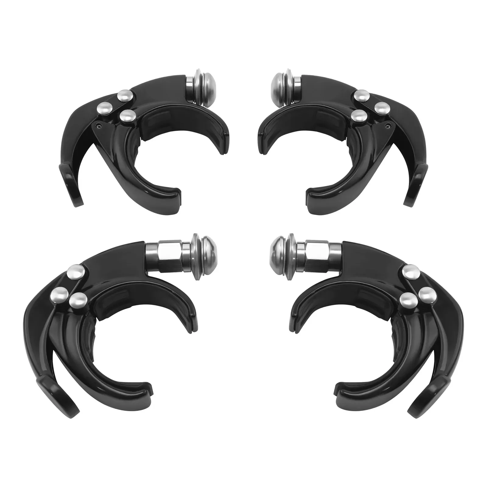 Motorcycle 54mm 56mm Quick Release Windshield Clamp For Harley FAT BOB 2018-2024 LOW RIDER ST 2022-2024
Motorcycle 54mm 56mm Quick Release Windshield Clamp For Harley FAT BOB 2018-2024 LOW RIDER ST 2022-2024