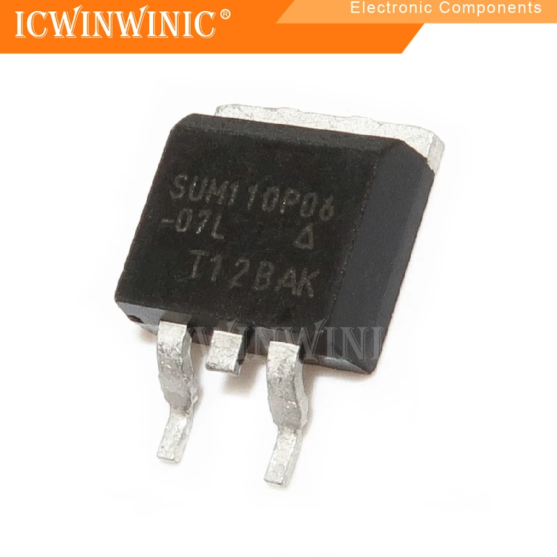 10 штук SUM110P06-07L SUM110P06
10 штук SUM110P06-07L SUM110P06