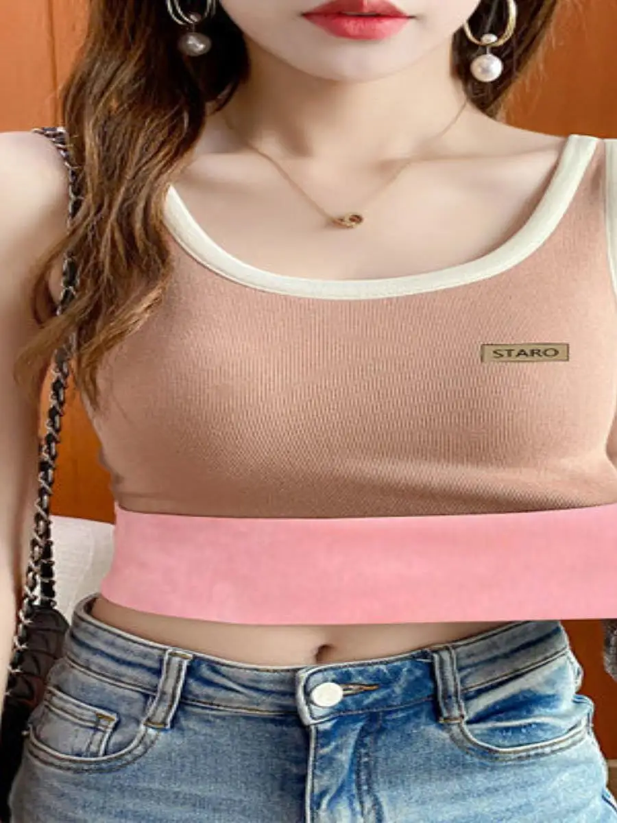 Women's Fce Lined Vest Thermal Top Inteated Velvet Underwear Korean Sle Large Size Base Layer Casual Wear
Women's Fce Lined Vest Thermal Top Inteated Velvet Underwear Korean Sle Large Size Base Layer Casual Wear