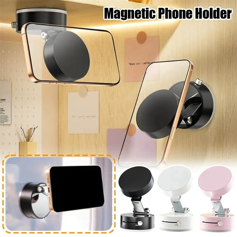 Car mobile phone magnetic Stand New type suction cup vacuum adsorption car special fixed mobile phone stand
Car mobile phone magnetic Stand New type suction cup vacuum adsorption car special fixed mobile phone stand