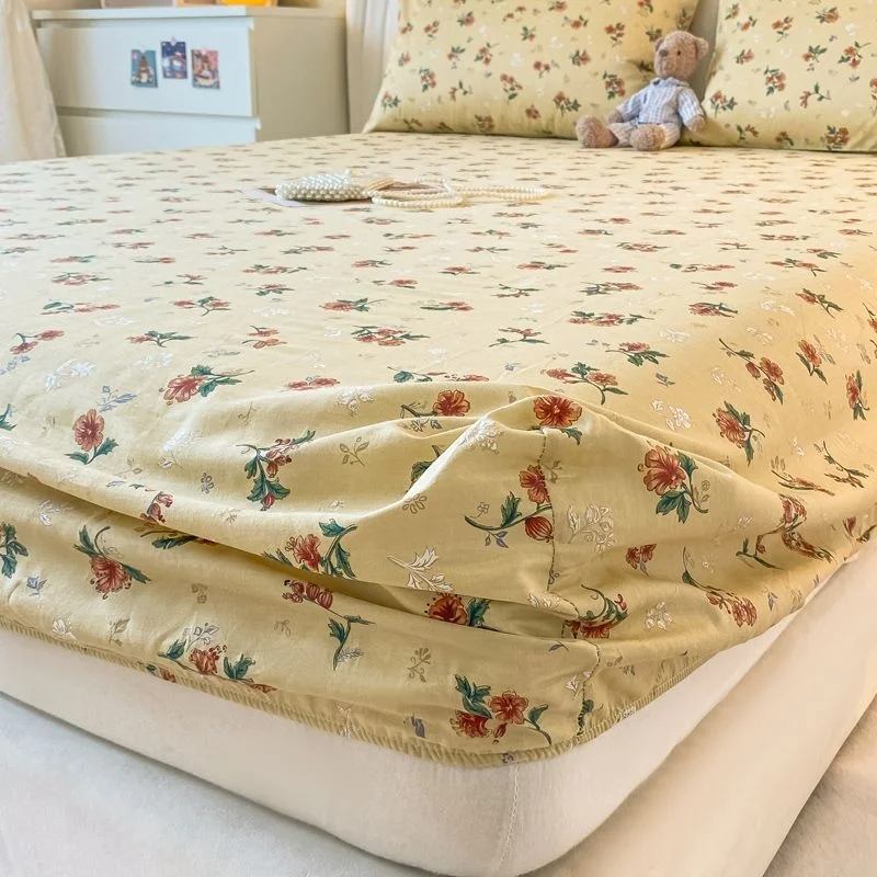 1PCS Sheet Pastoral Flower Fitted Sheet Non Slip Bedspread Washable Cotton With Elastic Band Mattress Cover (no Pillowcase)
1PCS Sheet Pastoral Flower Fitted Sheet Non Slip Bedspread Washable Cotton With Elastic Band Mattress Cover (no Pillowcase)
