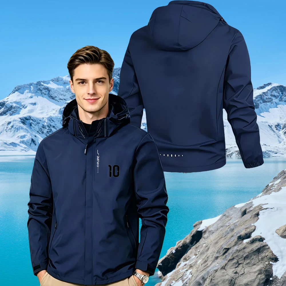 Men's Jacket with No.10 Print Waterproof Hooded Windbreaker with Removable Hood,Outdoor Casual Sports Coat for Trekking,S-3XL
Men's Jacket with No.10 Print Waterproof Hooded Windbreaker with Removable Hood,Outdoor Casual Sports Coat for Trekking,S-3XL