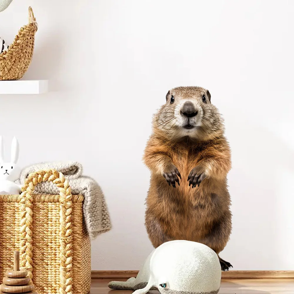 Cartoon Cute Groundhog Wall Sticker Kids Room Decoration Mural Bedroom Home Wallpaper Nursery Decor Decals M916
Cartoon Cute Groundhog Wall Sticker Kids Room Decoration Mural Bedroom Home Wallpaper Nursery Decor Decals M916