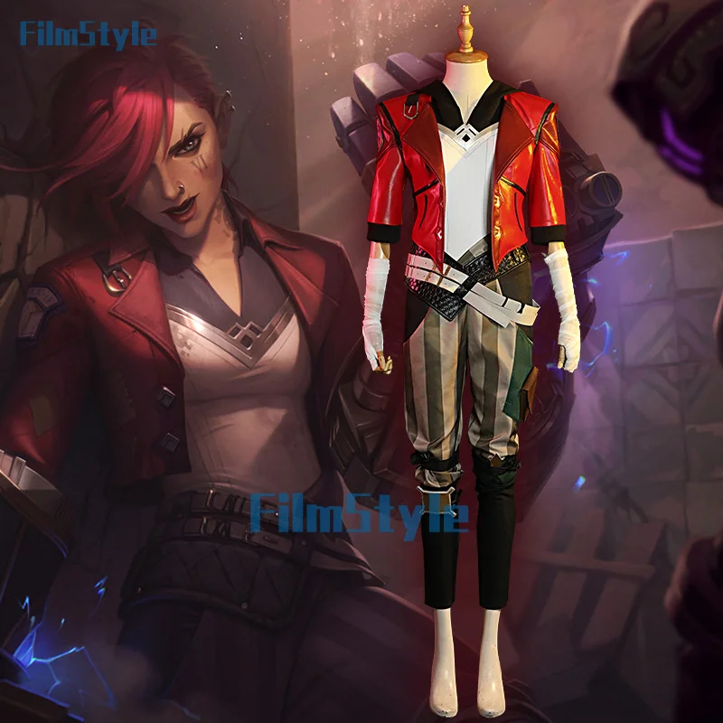Игра LOL Arcane Vi Косплей Костюм Piltover Enforcer Экипировка Vi Униформа для женщин Хэллоуин Карнавал Ролевые Игры Реквизит Лидер продаж
Игра LOL Arcane Vi Косплей Костюм Piltover Enforcer Экипировка Vi Униформа для женщин Хэллоуин Карнавал Ролевые Игры Реквизит Лидер продаж