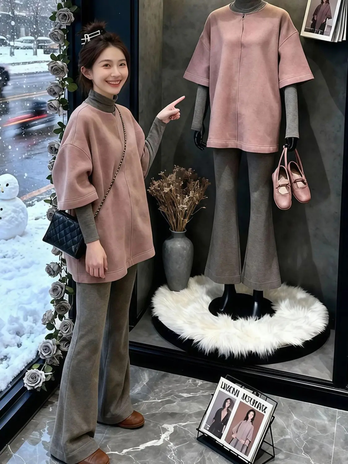 plus Size 300 Pounds Retro Artistic Style round Neck Top And Long Pants Women's Autumn Winter New Three-piece Set Fashionable
plus Size 300 Pounds Retro Artistic Style round Neck Top And Long Pants Women's Autumn Winter New Three-piece Set Fashionable