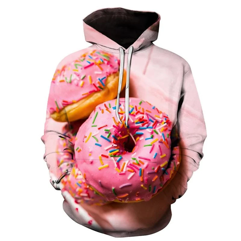 Casual Donut Candy Pattern Hoodies Fashion Autumn Men Women Kids 3D Printed Long Sleeve Hoodie Casual Loose Harajuku Pullovers
Casual Donut Candy Pattern Hoodies Fashion Autumn Men Women Kids 3D Printed Long Sleeve Hoodie Casual Loose Harajuku Pullovers