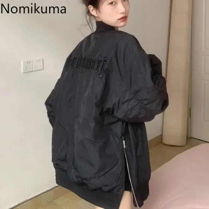 2025 Ropa Mujer Harajuku Jacket Women Clothing Oversized Tops Clothes for Teens Streetwear BF Casual Split Embroidery Y2k Coat
2025 Ropa Mujer Harajuku Jacket Women Clothing Oversized Tops Clothes for Teens Streetwear BF Casual Split Embroidery Y2k Coat