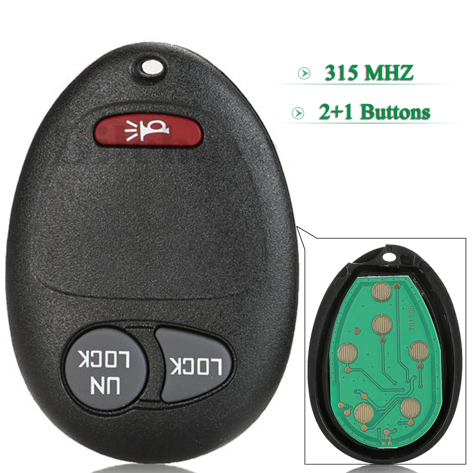 jingyuqin 10pcs For Chevrolet Colorado Canyon H3 2006 2007 2008 2009 2010 FOB 3 Buttons 315Mhz Smart Remote Car Key L2C0007T
jingyuqin 10pcs For Chevrolet Colorado Canyon H3 2006 2007 2008 2009 2010 FOB 3 Buttons 315Mhz Smart Remote Car Key L2C0007T