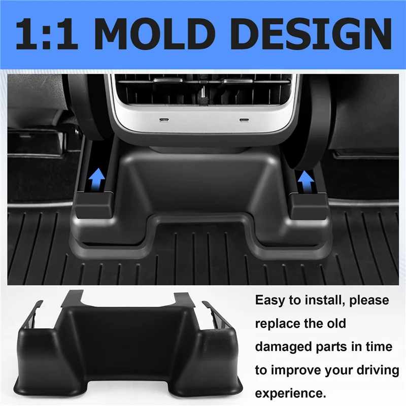 For Tesla Model Y 21-24 Under Seat Corner Guard Front Rear Seat Slide Rails Protector Cover Anti-Kick Decor Protection
For Tesla Model Y 21-24 Under Seat Corner Guard Front Rear Seat Slide Rails Protector Cover Anti-Kick Decor Protection