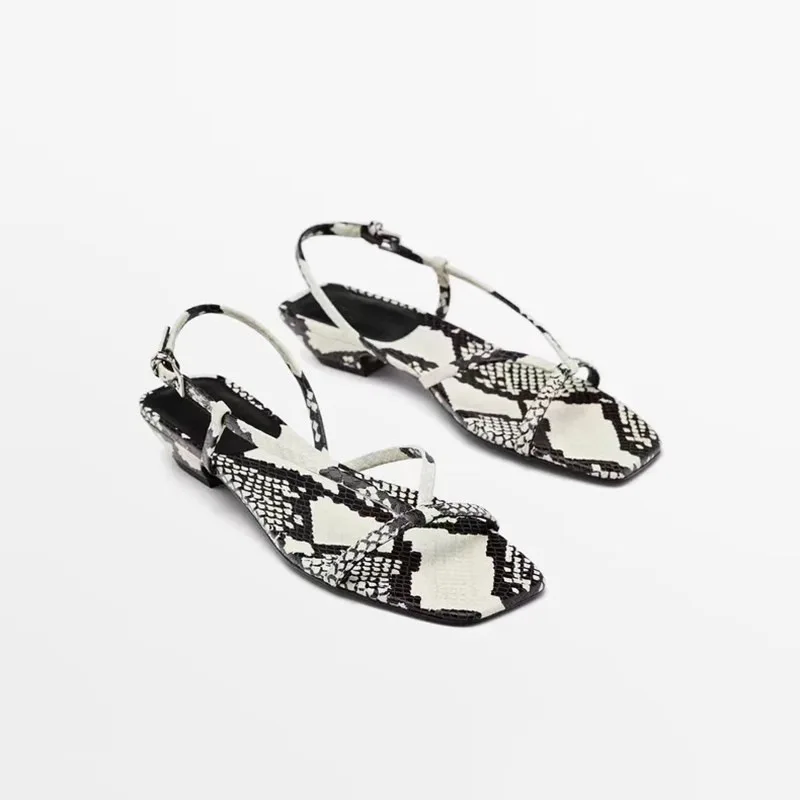 Withered Serpentine Print Sandals For Summer Casual Open Toed Beach Shoes Soft And Comfortable Made Of Genuine Leather Sandals
Withered Serpentine Print Sandals For Summer Casual Open Toed Beach Shoes Soft And Comfortable Made Of Genuine Leather Sandals