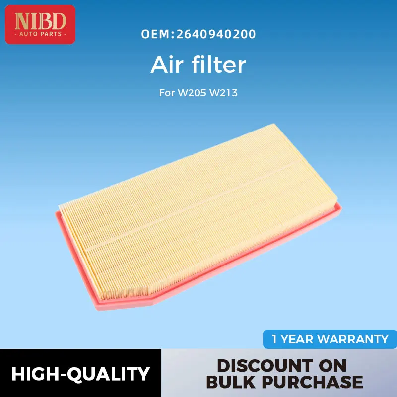 2640940200 Air filter for Mercedes-Benz w205 s205 c205 a205 c200 c300 w213 e300 c257 cls glc high quality
2640940200 Air filter for Mercedes-Benz w205 s205 c205 a205 c200 c300 w213 e300 c257 cls glc high quality