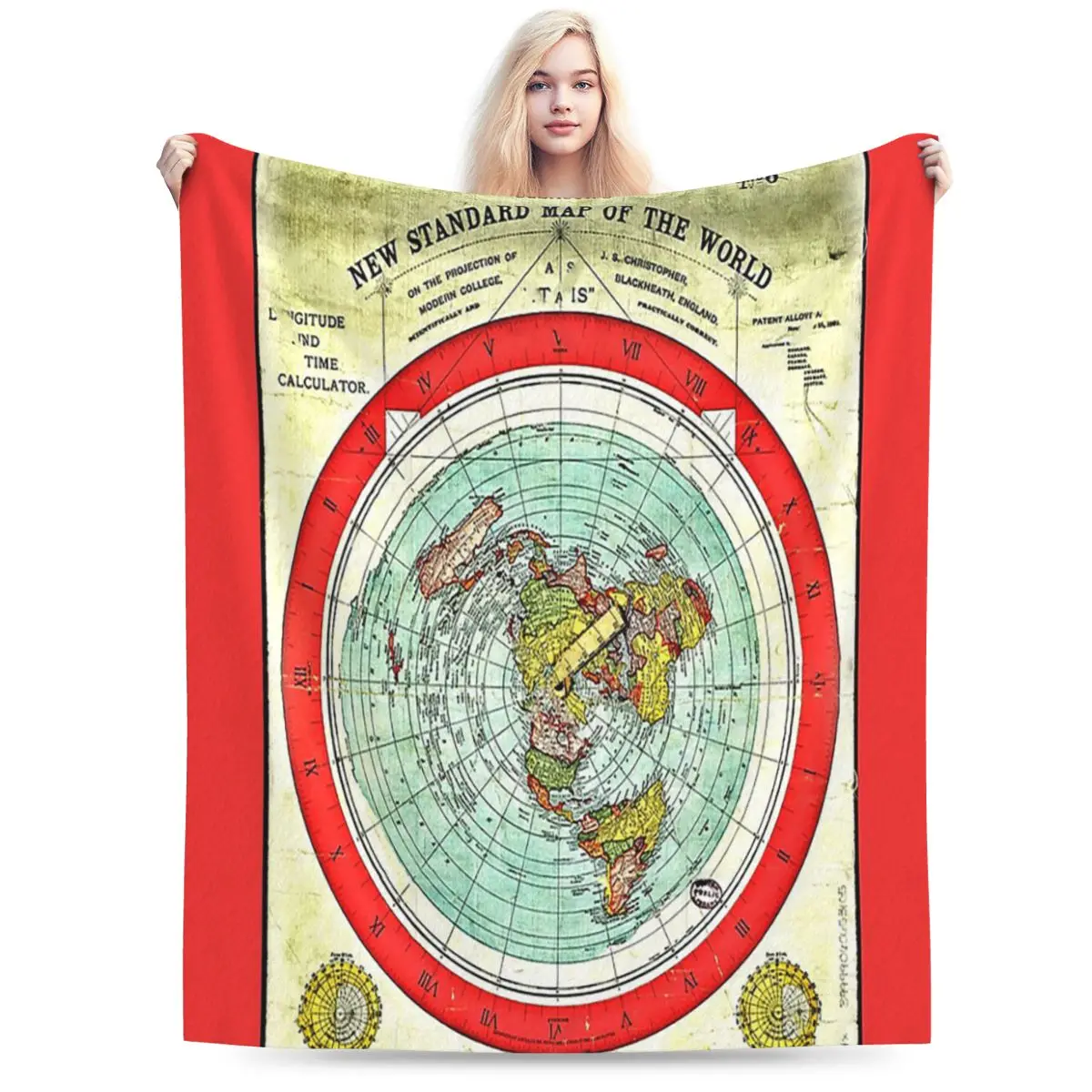 Gleason 1892 Flat Earth Map Research Flat Earth Multiple sizes available Cute decor Throw Blankets for Home Large Throw blanket
Gleason 1892 Flat Earth Map Research Flat Earth Multiple sizes available Cute decor Throw Blankets for Home Large Throw blanket