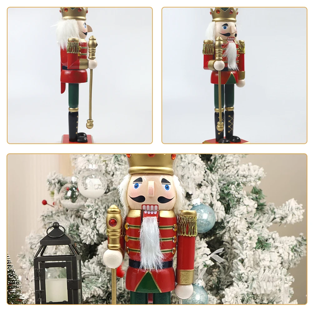 Nutcracker Ornament Baker Puppet Figure Desktop Festival Crafts Figures Collection Decor
Nutcracker Ornament Baker Puppet Figure Desktop Festival Crafts Figures Collection Decor