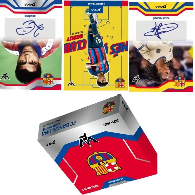 Genuine Daka 2026 Daka FC Barcelona Final Whistle Series Mess Neymar Pau Gasol Player Club Signed Jersey Collectible Card Gifts
Genuine Daka 2026 Daka FC Barcelona Final Whistle Series Mess Neymar Pau Gasol Player Club Signed Jersey Collectible Card Gifts